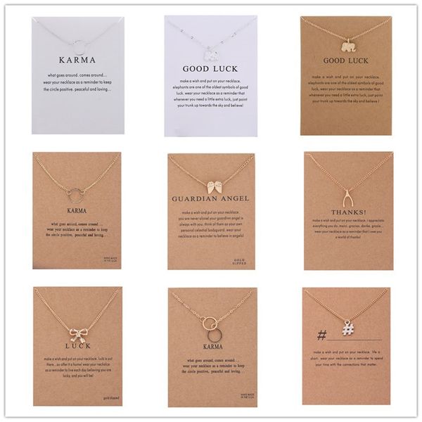 creative paper card pendant necklaces women's wishing bone wins gold clavicle chain necklace jewelry bulk price, Silver
creative paper card pendant necklaces women's wishing bone wins gold clavicle chain necklace jewelry bulk price, Silver