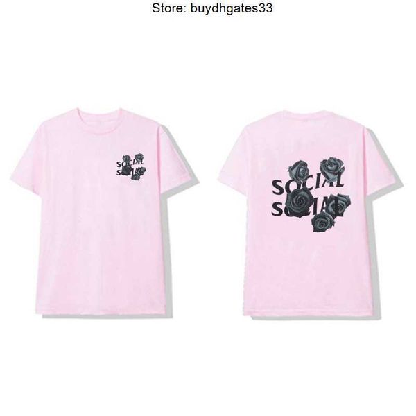 summer men's t shirts anti social club black rose printed letters trend round neck loose print short-sleeved t-shirt for and couples, White;black
summer men's t shirts anti social club black rose printed letters trend round neck loose print short-sleeved t-shirt for and couples, White;black