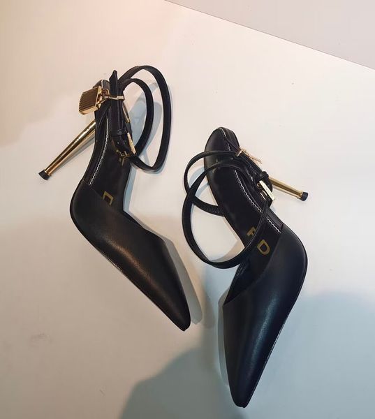 summer prefect tomxford sandals shoes padlock pointy naked women slingback luxury designer lady high-heeled party wedding pointed toe pumps, Black
summer prefect tomxford sandals shoes padlock pointy naked women slingback luxury designer lady high-heeled party wedding pointed toe pumps, Black