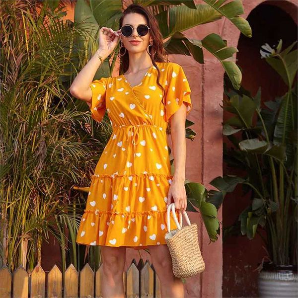 casual dresses chiffon sling dress yellow sleeveless ruffled round neck summer dress women's short sleeve print bow party slim mini dre, Black;gray
casual dresses chiffon sling dress yellow sleeveless ruffled round neck summer dress women's short sleeve print bow party slim mini dre, Black;gray