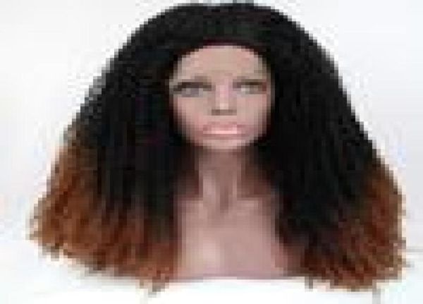selling short afro kinky curly lace front wigs ombre brown color glueless natural african american women synthetic wigs natural9714453, Black;brown
selling short afro kinky curly lace front wigs ombre brown color glueless natural african american women synthetic wigs natural9714453, Black;brown