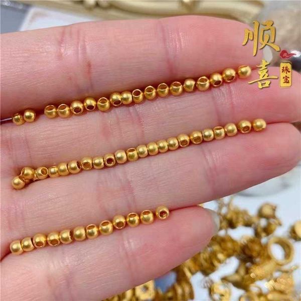 bracelets full 999 ancient method frosted hard gold 3mm transfer small rice bead road link bracelet, Black
bracelets full 999 ancient method frosted hard gold 3mm transfer small rice bead road link bracelet, Black