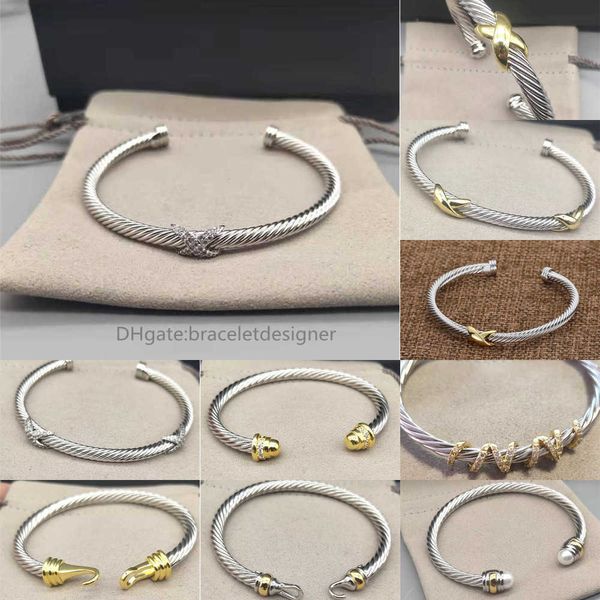 designer fashion jewelry twisted gold x bracelet gold charm sliver 925 bracelets braided cross bangle diamond zircon luxury birthday gift fo, Black
designer fashion jewelry twisted gold x bracelet gold charm sliver 925 bracelets braided cross bangle diamond zircon luxury birthday gift fo, Black