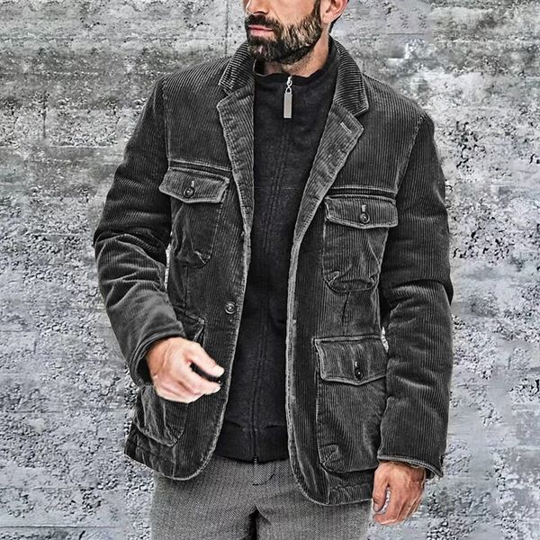 men's jackets autumn winter corduroy jacket coat elegant casual solid coats single breasted business plain male clothing 230311, Black;brown
men's jackets autumn winter corduroy jacket coat elegant casual solid coats single breasted business plain male clothing 230311, Black;brown