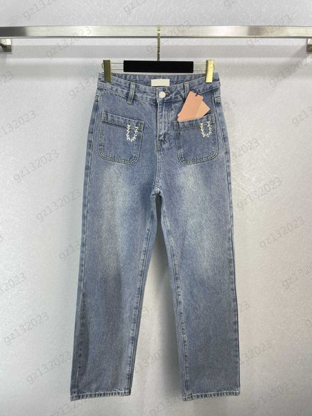 fashion jeans luxury nail bead logo stick embroidered logo custom button pocket trousers stereoscopic cut-out version casual joker pants wom, Blue
fashion jeans luxury nail bead logo stick embroidered logo custom button pocket trousers stereoscopic cut-out version casual joker pants wom, Blue