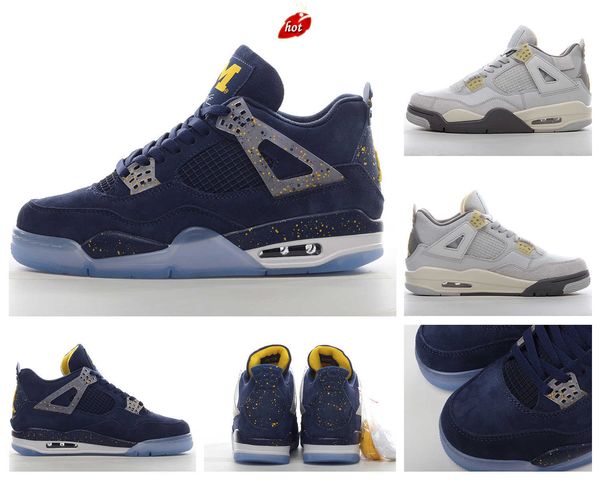 j4s og jumpman 4 michigan wolverines basketball shoes 4s pn dust outdoor sports sneakers with box, Black
j4s og jumpman 4 michigan wolverines basketball shoes 4s pn dust outdoor sports sneakers with box, Black