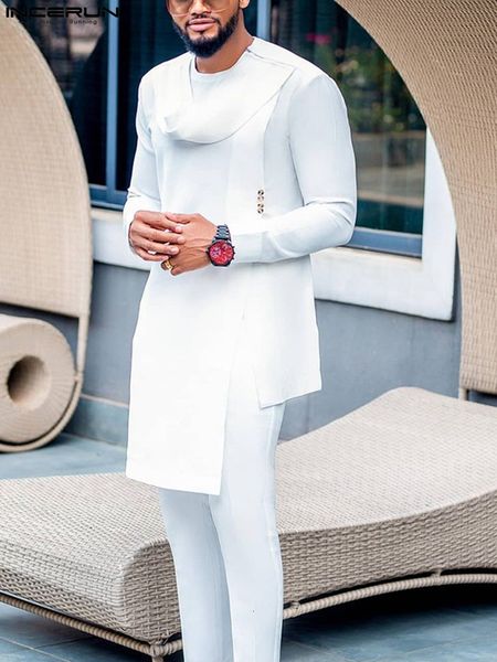 men's tracksuits muslim sets islamic arabic clothing o-neck long sleeve kaftan pants 2pcs 2023 solid color fashion suits s-5xl incerun, Gray
men's tracksuits muslim sets islamic arabic clothing o-neck long sleeve kaftan pants 2pcs 2023 solid color fashion suits s-5xl incerun, Gray
