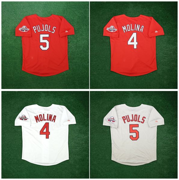2009 all star albert pujols cardinal baseball jersey st. yadier molina w/ all star patch white grey red size s-4xl, Blue;black
2009 all star albert pujols cardinal baseball jersey st. yadier molina w/ all star patch white grey red size s-4xl, Blue;black