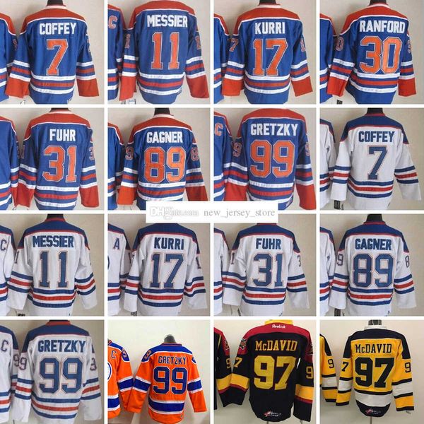 1971-1999 movie retro ccm hockey jersey embroidery 7 paulcoffey 99 waynegretzky 11 markmessier 17 jarikurri 30 billranford 31 grantfuhr 89 s, Black
1971-1999 movie retro ccm hockey jersey embroidery 7 paulcoffey 99 waynegretzky 11 markmessier 17 jarikurri 30 billranford 31 grantfuhr 89 s, Black