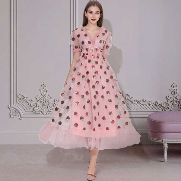 casual dresses women's long skirt 2022 summer strawberry skirt mesh gown party club elegant female casual dress vestidos g230311, Black;gray
casual dresses women's long skirt 2022 summer strawberry skirt mesh gown party club elegant female casual dress vestidos g230311, Black;gray
