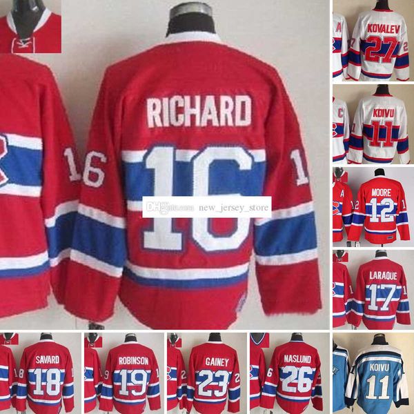 1909-1999 movie retro ccm hockey jersey embroidery 11 sakukoivu 12 dominicmoore 16 henririchard 17 georgeslaraque 18 sergesavard 19 larryrob, Black
1909-1999 movie retro ccm hockey jersey embroidery 11 sakukoivu 12 dominicmoore 16 henririchard 17 georgeslaraque 18 sergesavard 19 larryrob, Black
