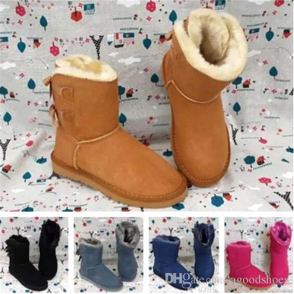 2018 christmas new australia classic tall winter boots real leather bailey bowknot women's bailey bow snow boots shoes bo252r, Black
2018 christmas new australia classic tall winter boots real leather bailey bowknot women's bailey bow snow boots shoes bo252r, Black