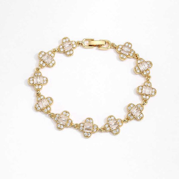 bracelets hecheng jewelry, micro-set zircon full diamond flower-shaped geometric bracelet, shiny women's bracelet link a, Black
bracelets hecheng jewelry, micro-set zircon full diamond flower-shaped geometric bracelet, shiny women's bracelet link a, Black