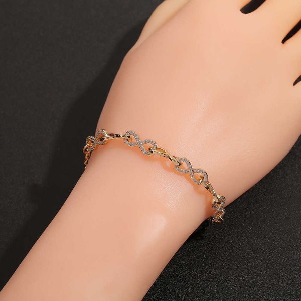s new fashion jewelry 8-shape geometric women's small and unique design bracelet fashion, Black
s new fashion jewelry 8-shape geometric women's small and unique design bracelet fashion, Black