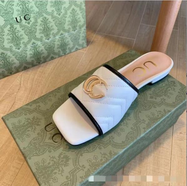designer summer beach slippers fashion loafers lazy low heeled flops leather letters lady cartoon slides women shoes metal ladies sandals la, Black
designer summer beach slippers fashion loafers lazy low heeled flops leather letters lady cartoon slides women shoes metal ladies sandals la, Black