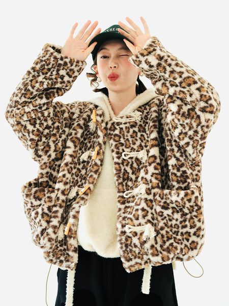 women's jackets imakokoni's original design thickened thermal coat cashmere cashmere cardigan in winter pocket down jacket fashion, Black;brown
women's jackets imakokoni's original design thickened thermal coat cashmere cashmere cardigan in winter pocket down jacket fashion, Black;brown