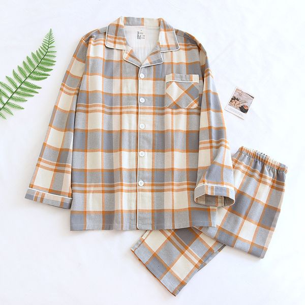 men's sleepwear men's autumn and winter plaid design cotton flannel warm home clothes long sleeve long trousers two pieces sets me, Black;brown
men's sleepwear men's autumn and winter plaid design cotton flannel warm home clothes long sleeve long trousers two pieces sets me, Black;brown
