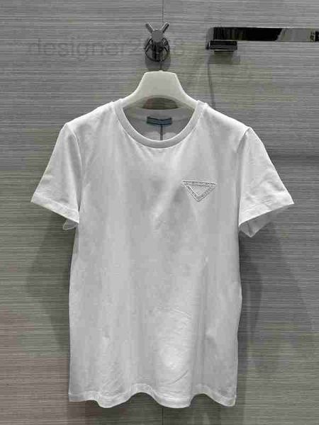 women's t-shirt designer milan runway 2023 new spring summer o neck short sleeve print tees brand same style kplq, White
women's t-shirt designer milan runway 2023 new spring summer o neck short sleeve print tees brand same style kplq, White