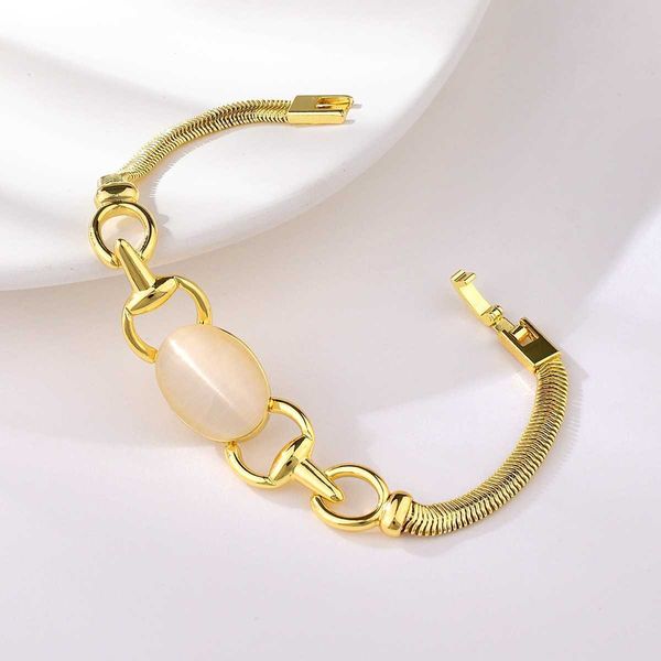 bracelets summer independent packaging g geometric cat's eye stone inlaid women's bracelet rose gold exaggerated hand, Black
bracelets summer independent packaging g geometric cat's eye stone inlaid women's bracelet rose gold exaggerated hand, Black