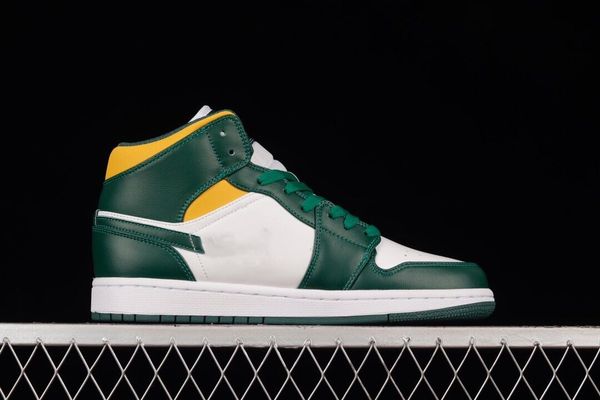 wholesale jumping 1s basketball shoes ladies man jumpman 1 mid noble green pollen-white brand name sportswear designer sneakers
wholesale jumping 1s basketball shoes ladies man jumpman 1 mid noble green pollen-white brand name sportswear designer sneakers