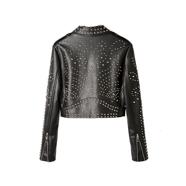 women's jackets fashion streetwear 2023 turndown collar punk rivet faux leather locomotive jacket women 230310, Black;brown
women's jackets fashion streetwear 2023 turndown collar punk rivet faux leather locomotive jacket women 230310, Black;brown