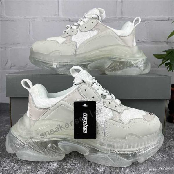 paris casual shoes triple s clear sole trainers dad shoe sneaker black silver crystal bottom mens womens superior quality chaussures 0wth
paris casual shoes triple s clear sole trainers dad shoe sneaker black silver crystal bottom mens womens superior quality chaussures 0wth