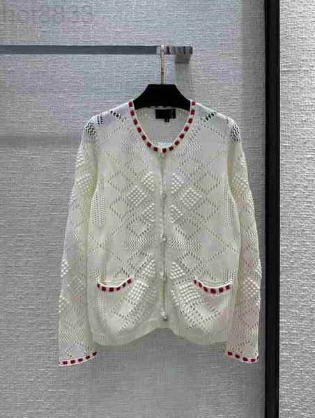 women's knits & tees designer 2023 new spring o neck long sleeve panelled high end jacquard sweater x2op, White
women's knits & tees designer 2023 new spring o neck long sleeve panelled high end jacquard sweater x2op, White