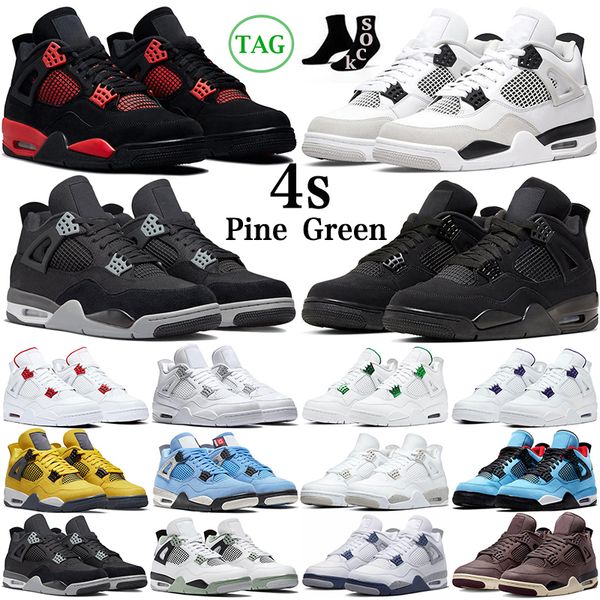 4 4s mens basketball shoes pine green military black cat canvas red thunder university blue thunder pink cactus jack men women trainers outd
4 4s mens basketball shoes pine green military black cat canvas red thunder university blue thunder pink cactus jack men women trainers outd