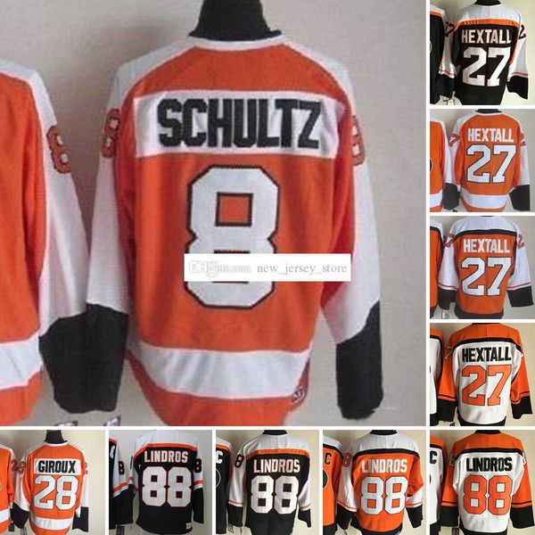 1967-1999 movie retro ccm hockey jersey embroidery 27 ronhextall 88 ericlindros 26 brianpropp 8 daveschultz 28 claudegiroux vintage jerseys, Black
1967-1999 movie retro ccm hockey jersey embroidery 27 ronhextall 88 ericlindros 26 brianpropp 8 daveschultz 28 claudegiroux vintage jerseys, Black