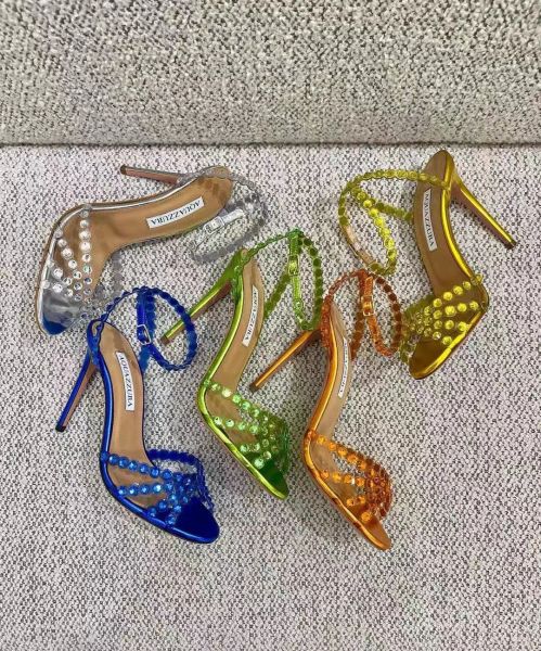 new season aquazzura shoes tequila sandals 105 sparkling party italy clear pvc crystals stiletto heel wedding bride, Black
new season aquazzura shoes tequila sandals 105 sparkling party italy clear pvc crystals stiletto heel wedding bride, Black
