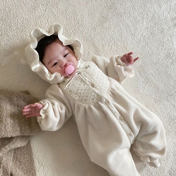 rompers honeycherry winter thickened soft double-sided velvet long romper girl baby lace solid color rompers born baby clothes 230311, Blue
rompers honeycherry winter thickened soft double-sided velvet long romper girl baby lace solid color rompers born baby clothes 230311, Blue