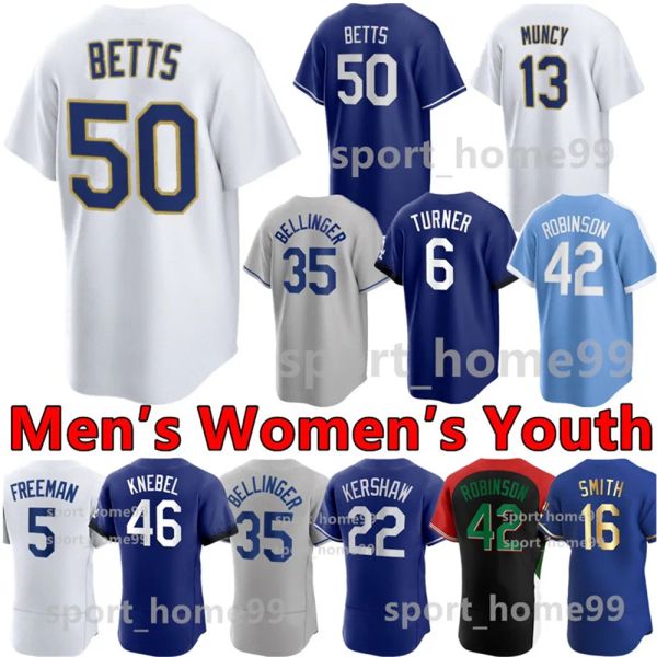 2023 custom 50 mookie betts jersey 5 freddie an 11 miguel rojas 9 gavin lux 3 chris taylor 60 yonny hernandez 13 max muncy 22 clayton kersha, Blue;black
2023 custom 50 mookie betts jersey 5 freddie an 11 miguel rojas 9 gavin lux 3 chris taylor 60 yonny hernandez 13 max muncy 22 clayton kersha, Blue;black