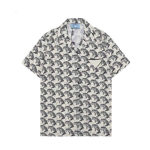 designer men's shirt fashion casual new leopard print short sleeve shirt brand men's spring slim shirt brand clothing, White;black
designer men's shirt fashion casual new leopard print short sleeve shirt brand men's spring slim shirt brand clothing, White;black