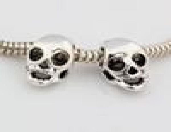 100pcs antique silver alloy skull big hole spacer bead for jewelry making bracelet necklace diy accessories 15x9mm1542757, Bronze;silver
100pcs antique silver alloy skull big hole spacer bead for jewelry making bracelet necklace diy accessories 15x9mm1542757, Bronze;silver