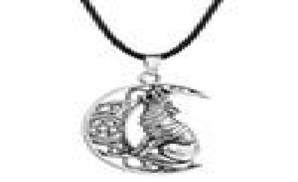 v7 antique moon howling wolf pendant valknut odin 039s symbol of norse viking warriors necklace for men4700115, Silver
v7 antique moon howling wolf pendant valknut odin 039s symbol of norse viking warriors necklace for men4700115, Silver