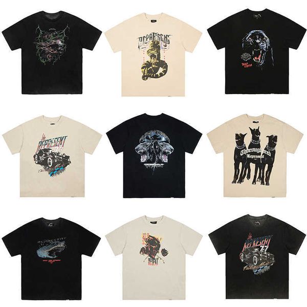 men's t-shirts represent life shark doberman print short sleeve t-shirt fog high street loose couple fashion half sleeve mensiyd, White;black
men's t-shirts represent life shark doberman print short sleeve t-shirt fog high street loose couple fashion half sleeve mensiyd, White;black