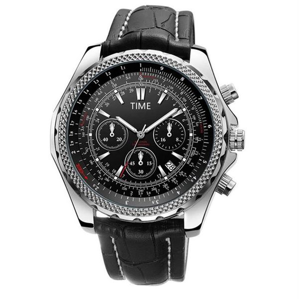men mechanical automatic watch luxury wristwatches big dial stainless steel navitimer 1884 sports chronograph male business watche185m, Slivery;brown
men mechanical automatic watch luxury wristwatches big dial stainless steel navitimer 1884 sports chronograph male business watche185m, Slivery;brown
