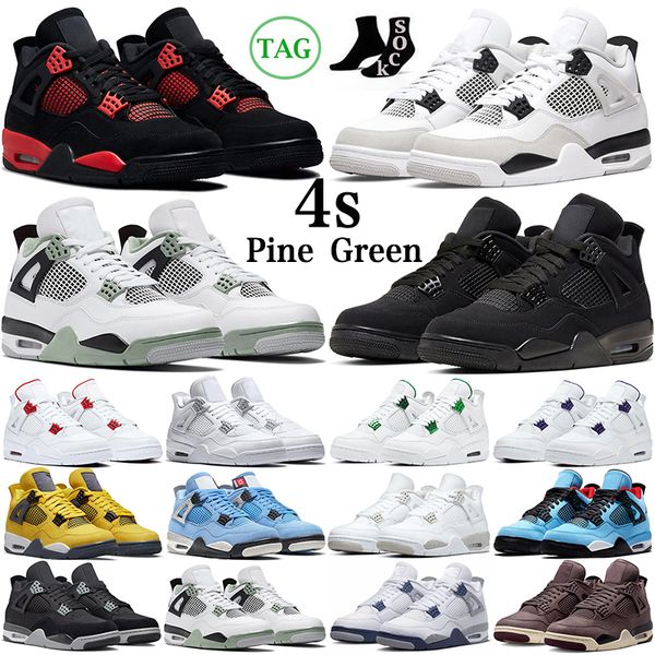 4 4s mens basketball shoes pine green military black cat canvas red thunder university blue thunder pink cactus jack men women trainers outd
4 4s mens basketball shoes pine green military black cat canvas red thunder university blue thunder pink cactus jack men women trainers outd