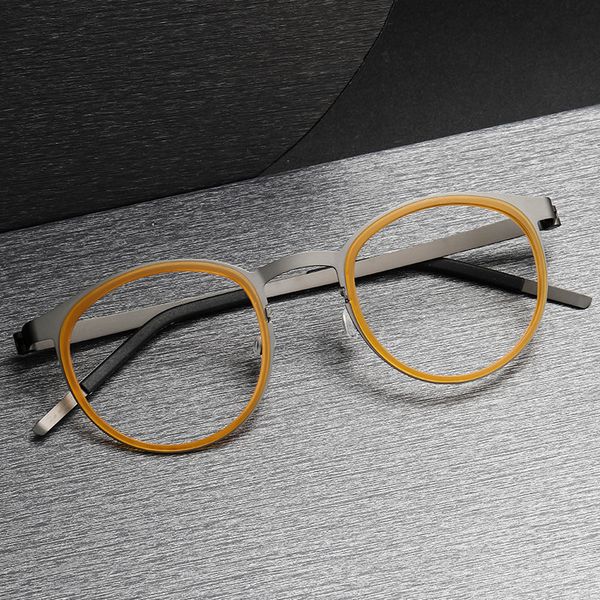 linde 9704 designer retro round frame ultrallight star the same leopard-print prescription mirror men's and women's fashion person, Silver
linde 9704 designer retro round frame ultrallight star the same leopard-print prescription mirror men's and women's fashion person, Silver