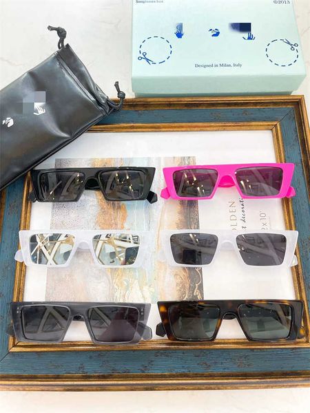2023 fashion sunglasses %60 factory direct retail new ins super off sunglass street shooting hip hop stars same oers010 for men and women, White;black
2023 fashion sunglasses %60 factory direct retail new ins super off sunglass street shooting hip hop stars same oers010 for men and women, White;black