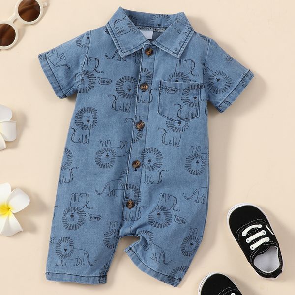 rompers spring baby boys rompers baby girl short sleeves rompers summer baby boy girl born cowboy rompers clothes 230311, Blue
rompers spring baby boys rompers baby girl short sleeves rompers summer baby boy girl born cowboy rompers clothes 230311, Blue