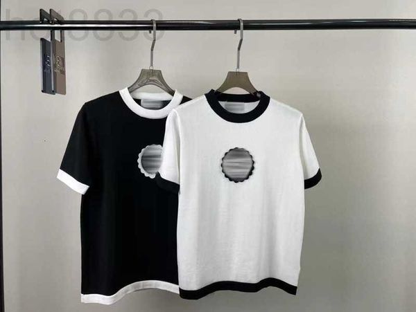 women's sweaters designer brand same style 2023 spring summer o neck short sleeve fashion milan runway t-shirt 29tw, White;black
women's sweaters designer brand same style 2023 spring summer o neck short sleeve fashion milan runway t-shirt 29tw, White;black