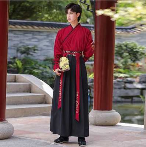 stage wear hanfu men's ancient style swordsman oversized student class chinese childrens spring and autumn costume 1 g8vh, Black;red
stage wear hanfu men's ancient style swordsman oversized student class chinese childrens spring and autumn costume 1 g8vh, Black;red