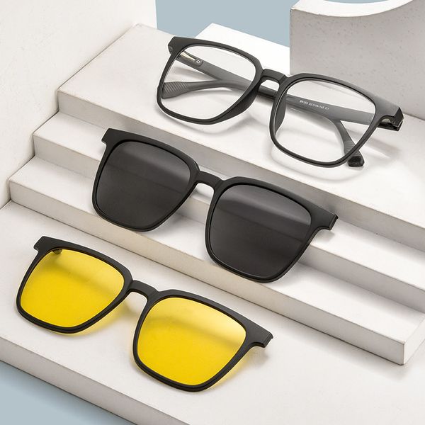 personality fashion flip magnetic suction glasses set one mirror dual-use tr90 prescription mirror sunglasses night vision all-in-one mirror, Silver
personality fashion flip magnetic suction glasses set one mirror dual-use tr90 prescription mirror sunglasses night vision all-in-one mirror, Silver