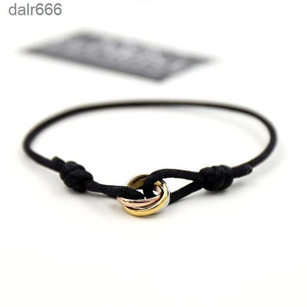 316l stainless steel trinity ring string bracelet three rings hand strap couple bracelets forwomen and men fashion jewwelry famous brand, Black
316l stainless steel trinity ring string bracelet three rings hand strap couple bracelets forwomen and men fashion jewwelry famous brand, Black