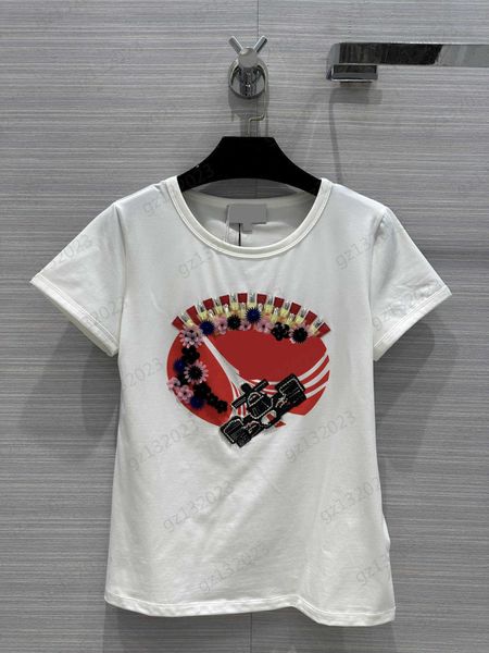 t-shirts luxury drill letters embroidery round neck pullover tee imported cotton fabric classic slim version girls sense t-shirt womens t-s, White
t-shirts luxury drill letters embroidery round neck pullover tee imported cotton fabric classic slim version girls sense t-shirt womens t-s, White