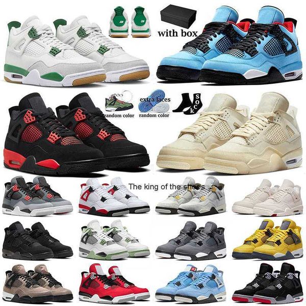 2023 og with box 4 4s basketball shoes jumpman pine green sail red thunder travis scotts dhgates pn dust black cat mens women trainers
2023 og with box 4 4s basketball shoes jumpman pine green sail red thunder travis scotts dhgates pn dust black cat mens women trainers