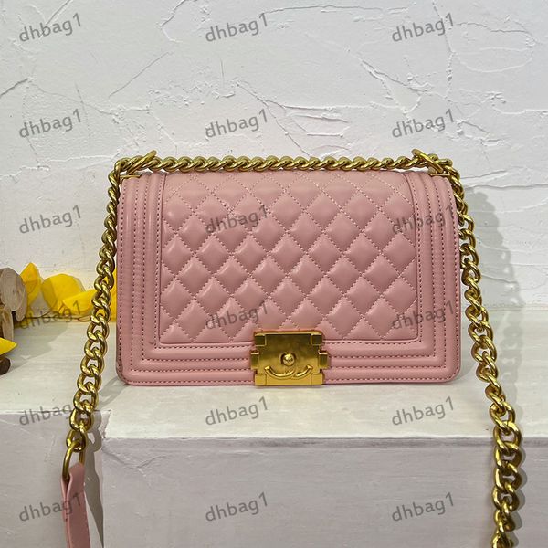classic boys caviar gold thick chain sheepskin quilted clamshell handbag diagonal span shoulder bag candy color women makeup box large capac
classic boys caviar gold thick chain sheepskin quilted clamshell handbag diagonal span shoulder bag candy color women makeup box large capac