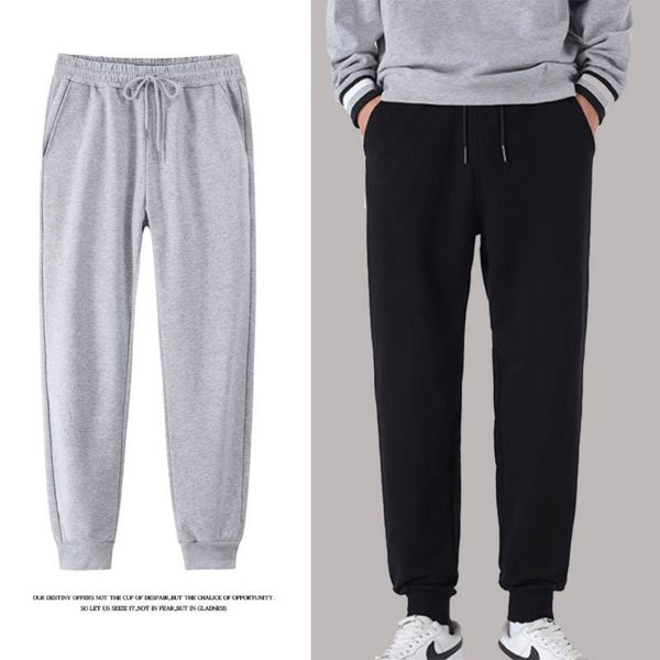 men's pants 10 color autumn men/women joggers brand male trousers casual pants sweatpants jogger casual fitness workout sweatpants 2303, Black
men's pants 10 color autumn men/women joggers brand male trousers casual pants sweatpants jogger casual fitness workout sweatpants 2303, Black
