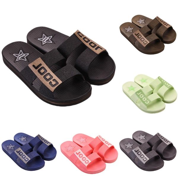 slippers beach yellow women men shoes dark blue bathroom brown green indoor antiskid sandal size 36-45, Black
slippers beach yellow women men shoes dark blue bathroom brown green indoor antiskid sandal size 36-45, Black